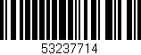 Código de barras (EAN, GTIN, SKU, ISBN): '53237714'