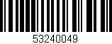 Código de barras (EAN, GTIN, SKU, ISBN): '53240049'