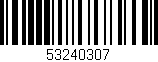 Código de barras (EAN, GTIN, SKU, ISBN): '53240307'