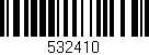 Código de barras (EAN, GTIN, SKU, ISBN): '532410'