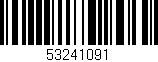 Código de barras (EAN, GTIN, SKU, ISBN): '53241091'