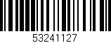 Código de barras (EAN, GTIN, SKU, ISBN): '53241127'