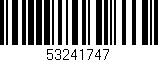 Código de barras (EAN, GTIN, SKU, ISBN): '53241747'