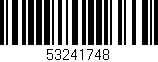 Código de barras (EAN, GTIN, SKU, ISBN): '53241748'