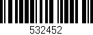 Código de barras (EAN, GTIN, SKU, ISBN): '532452'