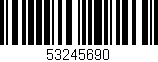 Código de barras (EAN, GTIN, SKU, ISBN): '53245690'