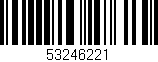 Código de barras (EAN, GTIN, SKU, ISBN): '53246221'