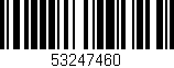 Código de barras (EAN, GTIN, SKU, ISBN): '53247460'