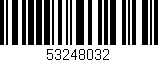 Código de barras (EAN, GTIN, SKU, ISBN): '53248032'