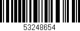 Código de barras (EAN, GTIN, SKU, ISBN): '53248654'