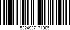 Código de barras (EAN, GTIN, SKU, ISBN): '5324937171905'