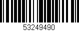 Código de barras (EAN, GTIN, SKU, ISBN): '53249490'