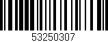 Código de barras (EAN, GTIN, SKU, ISBN): '53250307'