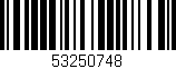 Código de barras (EAN, GTIN, SKU, ISBN): '53250748'