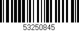 Código de barras (EAN, GTIN, SKU, ISBN): '53250845'
