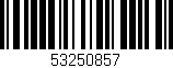 Código de barras (EAN, GTIN, SKU, ISBN): '53250857'