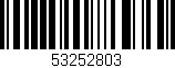 Código de barras (EAN, GTIN, SKU, ISBN): '53252803'