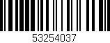 Código de barras (EAN, GTIN, SKU, ISBN): '53254037'