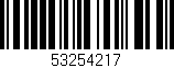 Código de barras (EAN, GTIN, SKU, ISBN): '53254217'