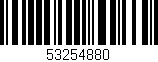 Código de barras (EAN, GTIN, SKU, ISBN): '53254880'