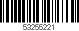 Código de barras (EAN, GTIN, SKU, ISBN): '53255221'