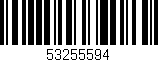 Código de barras (EAN, GTIN, SKU, ISBN): '53255594'