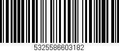 Código de barras (EAN, GTIN, SKU, ISBN): '5325586603182'