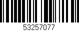 Código de barras (EAN, GTIN, SKU, ISBN): '53257077'