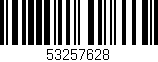 Código de barras (EAN, GTIN, SKU, ISBN): '53257628'