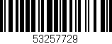 Código de barras (EAN, GTIN, SKU, ISBN): '53257729'