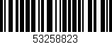 Código de barras (EAN, GTIN, SKU, ISBN): '53258823'