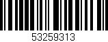 Código de barras (EAN, GTIN, SKU, ISBN): '53259313'