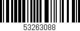 Código de barras (EAN, GTIN, SKU, ISBN): '53263088'