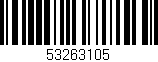 Código de barras (EAN, GTIN, SKU, ISBN): '53263105'