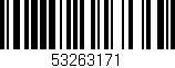 Código de barras (EAN, GTIN, SKU, ISBN): '53263171'