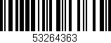 Código de barras (EAN, GTIN, SKU, ISBN): '53264363'