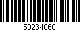 Código de barras (EAN, GTIN, SKU, ISBN): '53264860'
