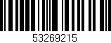 Código de barras (EAN, GTIN, SKU, ISBN): '53269215'