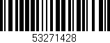 Código de barras (EAN, GTIN, SKU, ISBN): '53271428'