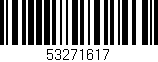 Código de barras (EAN, GTIN, SKU, ISBN): '53271617'