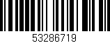 Código de barras (EAN, GTIN, SKU, ISBN): '53286719'
