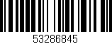 Código de barras (EAN, GTIN, SKU, ISBN): '53286845'