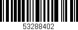 Código de barras (EAN, GTIN, SKU, ISBN): '53288402'