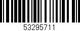 Código de barras (EAN, GTIN, SKU, ISBN): '53295711'