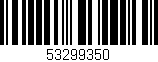 Código de barras (EAN, GTIN, SKU, ISBN): '53299350'