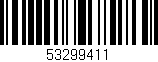 Código de barras (EAN, GTIN, SKU, ISBN): '53299411'