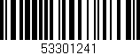Código de barras (EAN, GTIN, SKU, ISBN): '53301241'