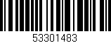 Código de barras (EAN, GTIN, SKU, ISBN): '53301483'