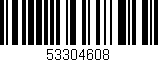 Código de barras (EAN, GTIN, SKU, ISBN): '53304608'