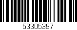 Código de barras (EAN, GTIN, SKU, ISBN): '53305397'